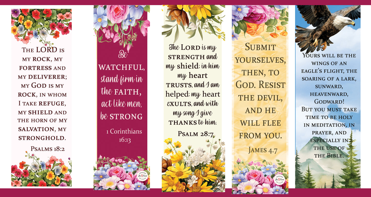 Collection of Bookmarks - Pack of 10