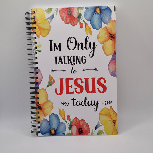 Notebook: I'm Only Talking to God