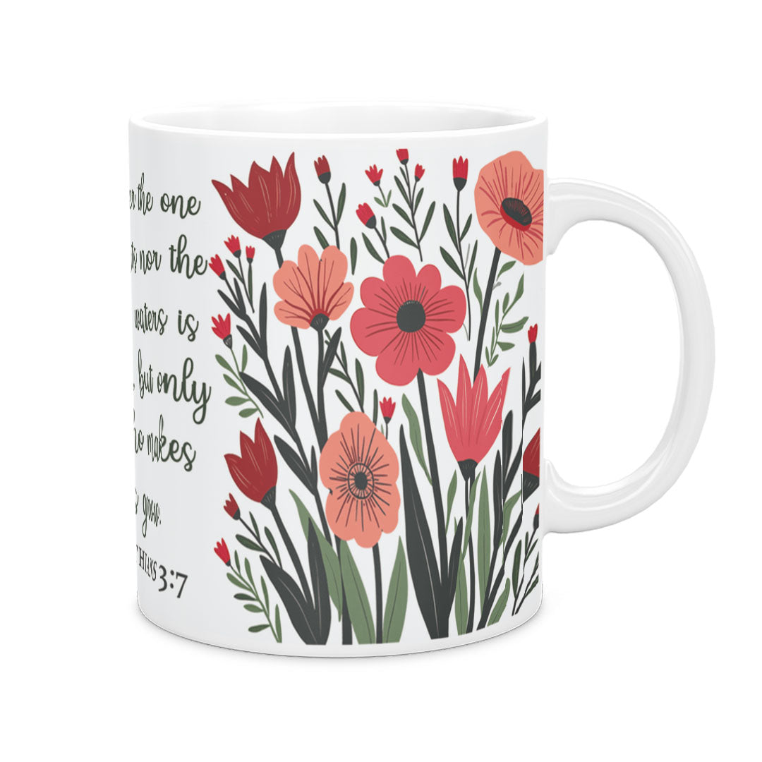 Floral Faith Ceramic Mug