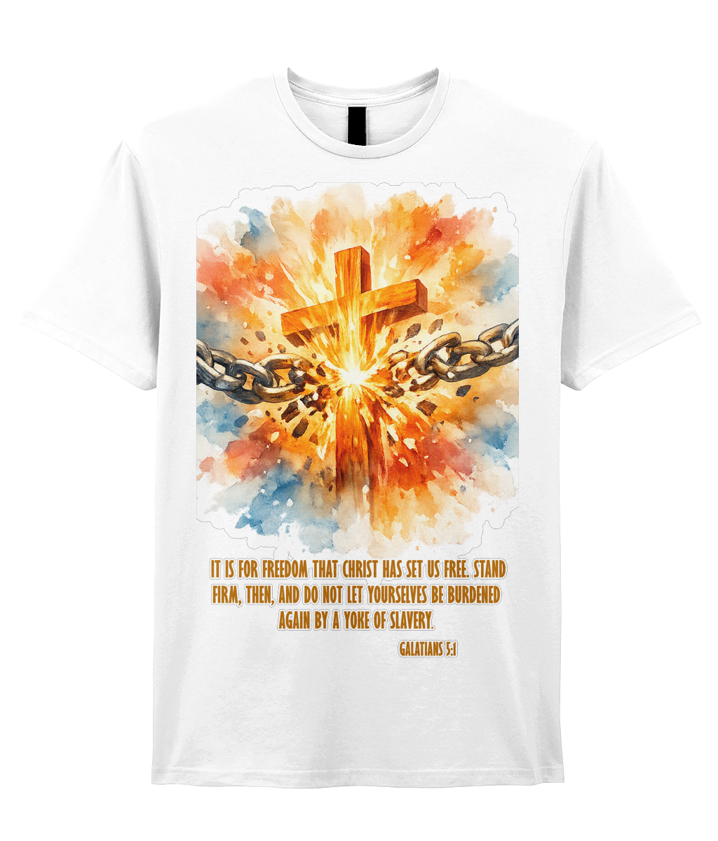 Jesus Breaking Chains T Shirt