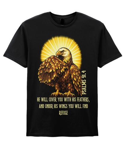 Tshirt Unisex Protection Psalms 91.4