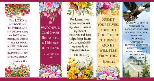 Collection of Bookmarks - Pack of 10