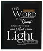 Thy Word is a Lamp Poster