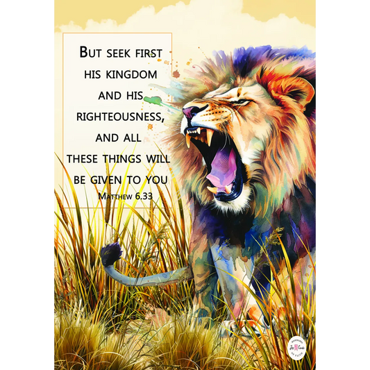 Roar - Lion of Judah Poster