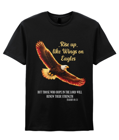 RISE UP EAGLES WINGS MALE T SHIRT