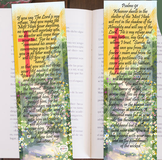 Psalms 91 Bookmarks