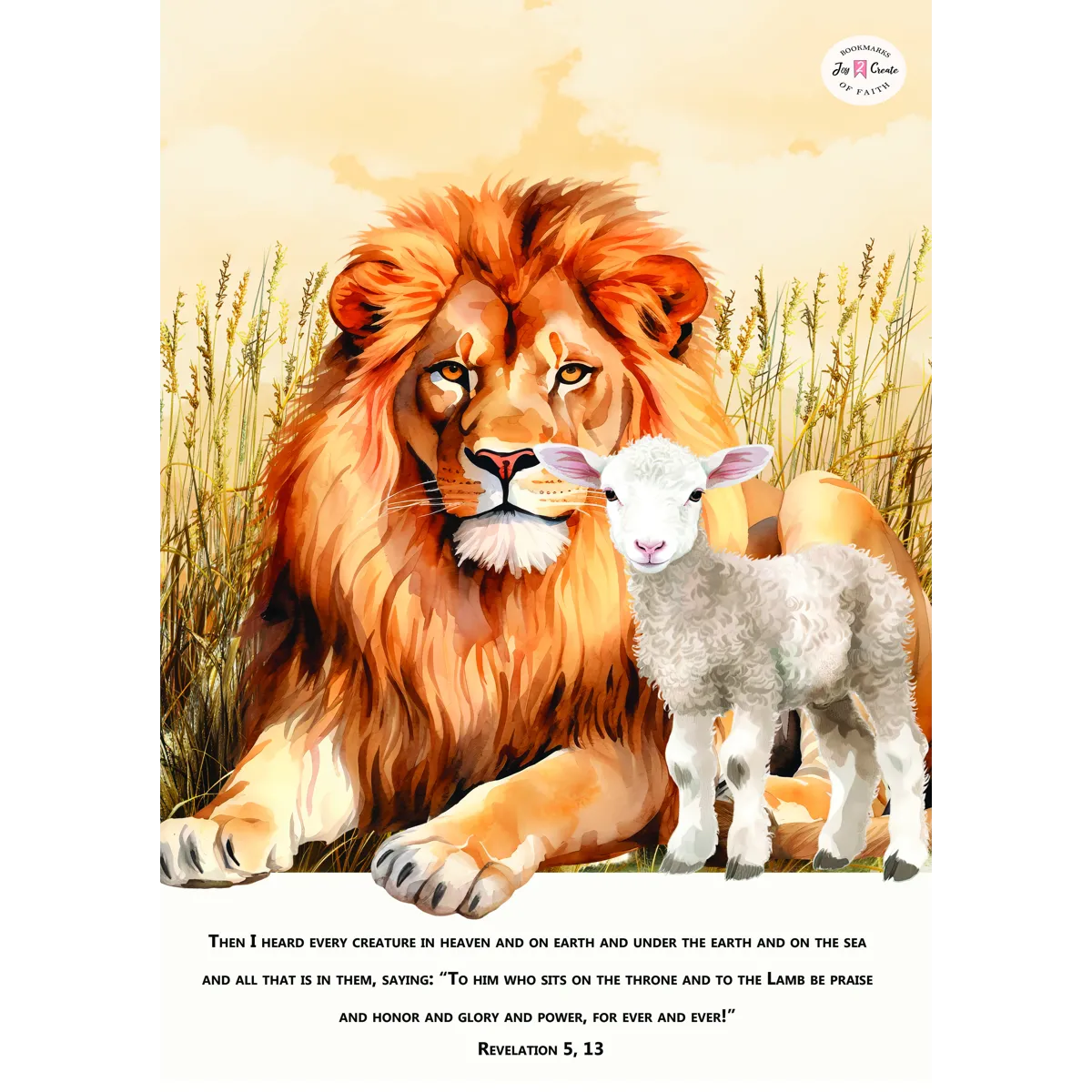 The Lion and the Lamb Poster II