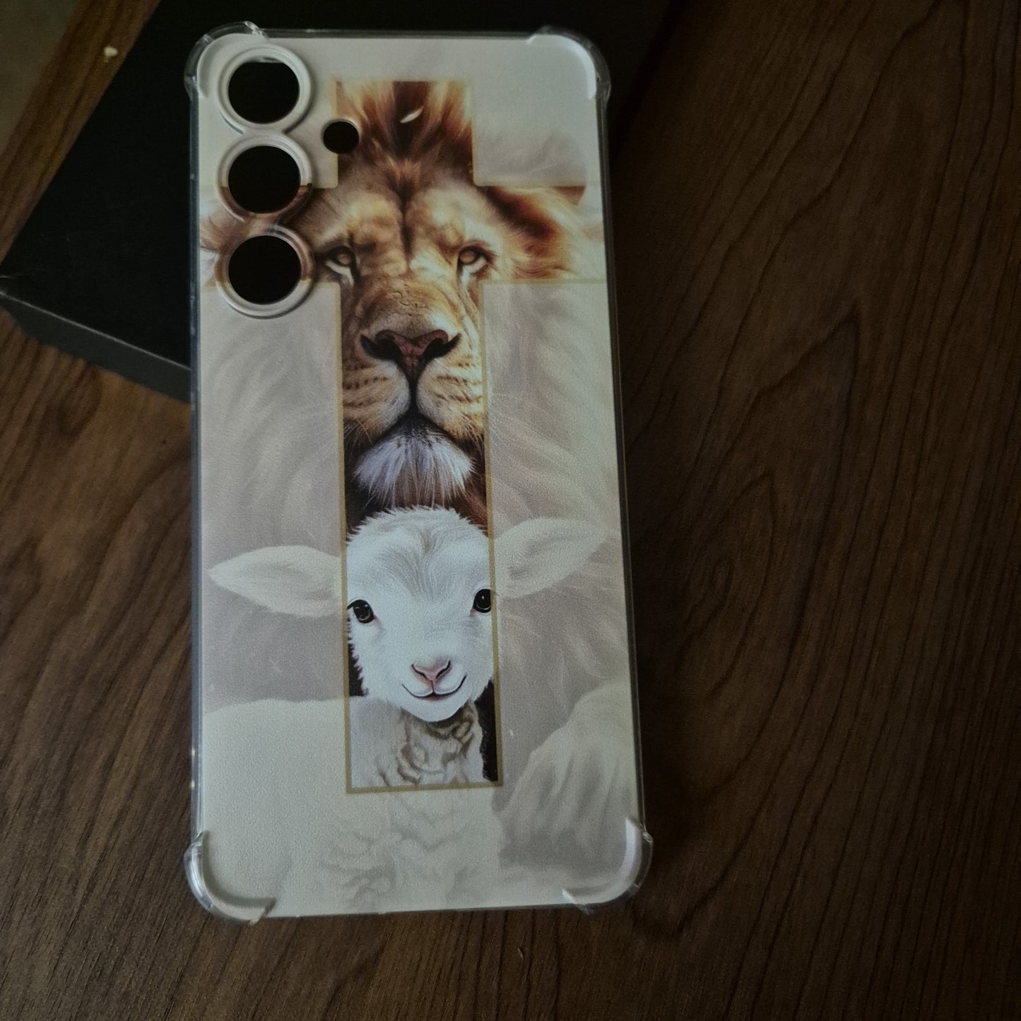 Lion and Lamb Phone Cover